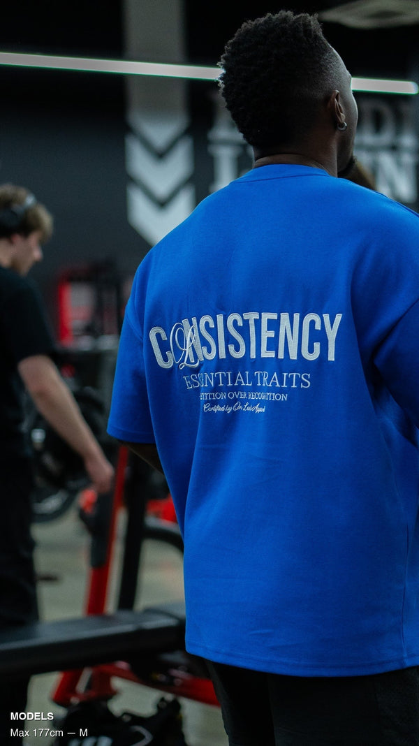 CONSISTENCY TEE - COBALT BLUE