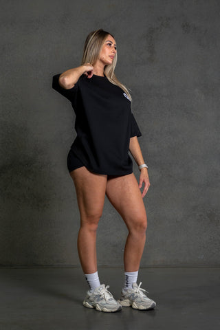 CONSISTENCY TEE - PITCH BLACK - TEESOn Lock Apparel