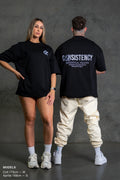 CONSISTENCY TEE - PITCH BLACK