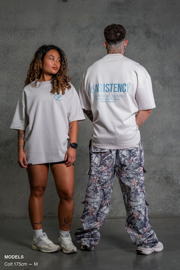 CONSISTENCY TEE - PLATINUM