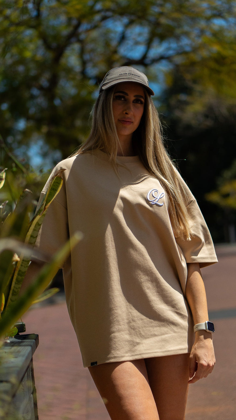 CONSISTENCY TEE - TAN - TEESOn Lock Apparel