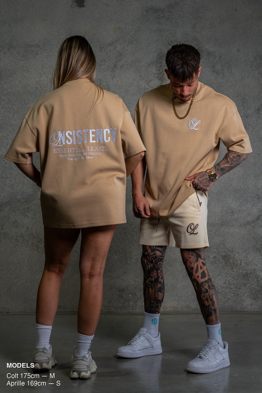 CONSISTENCY TEE - TAN - TEESOn Lock Apparel35751853799537