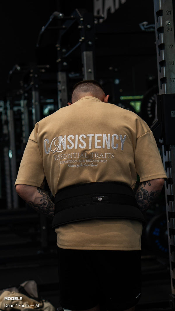 CONSISTENCY TEE - TAN