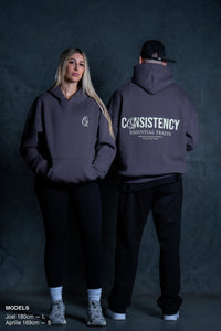 CONSISTENCY HOODIE - CHARCOAL