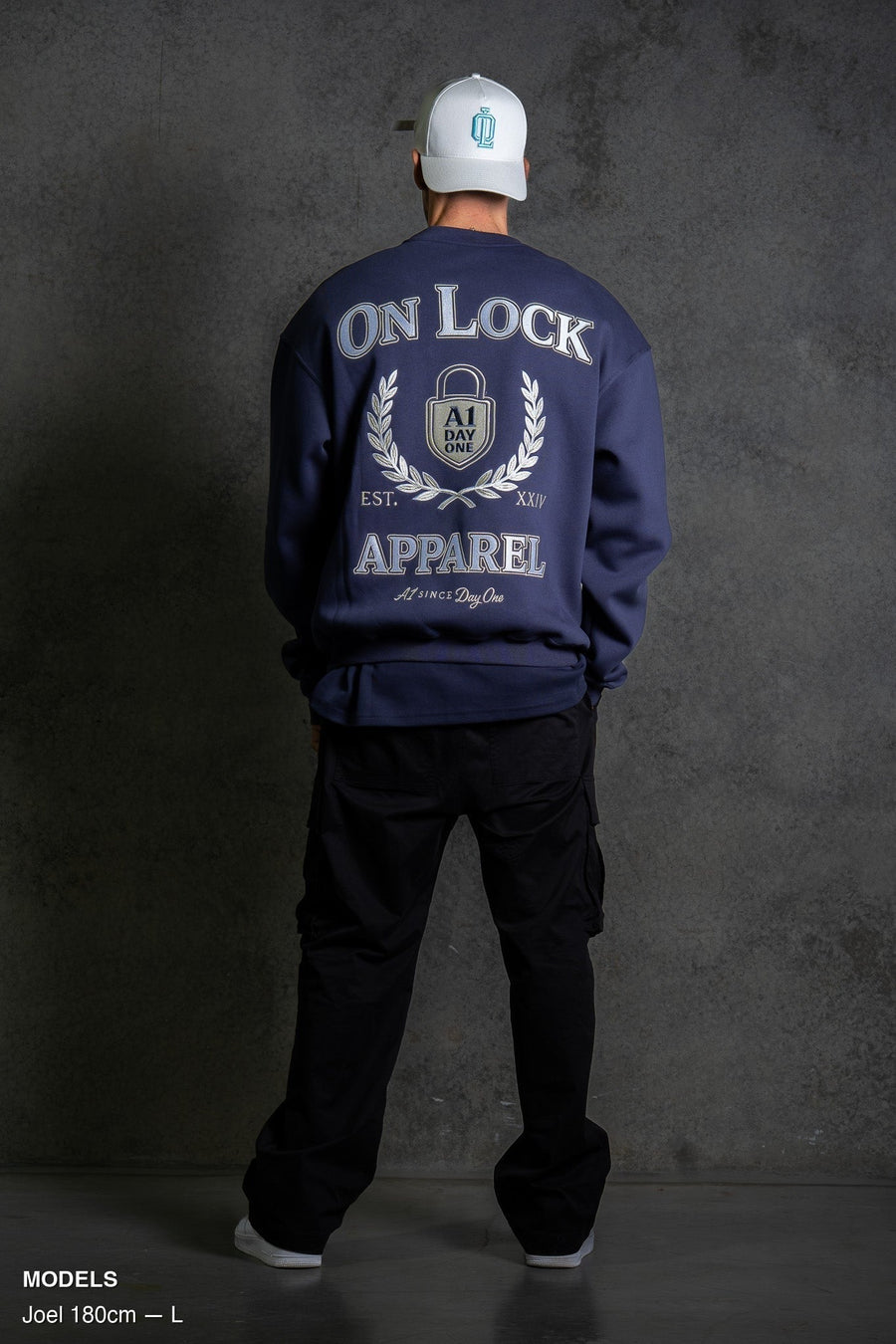 DAY ONES PULLOVER - NAVY - PULLOVEROn Lock Apparel35751858772305