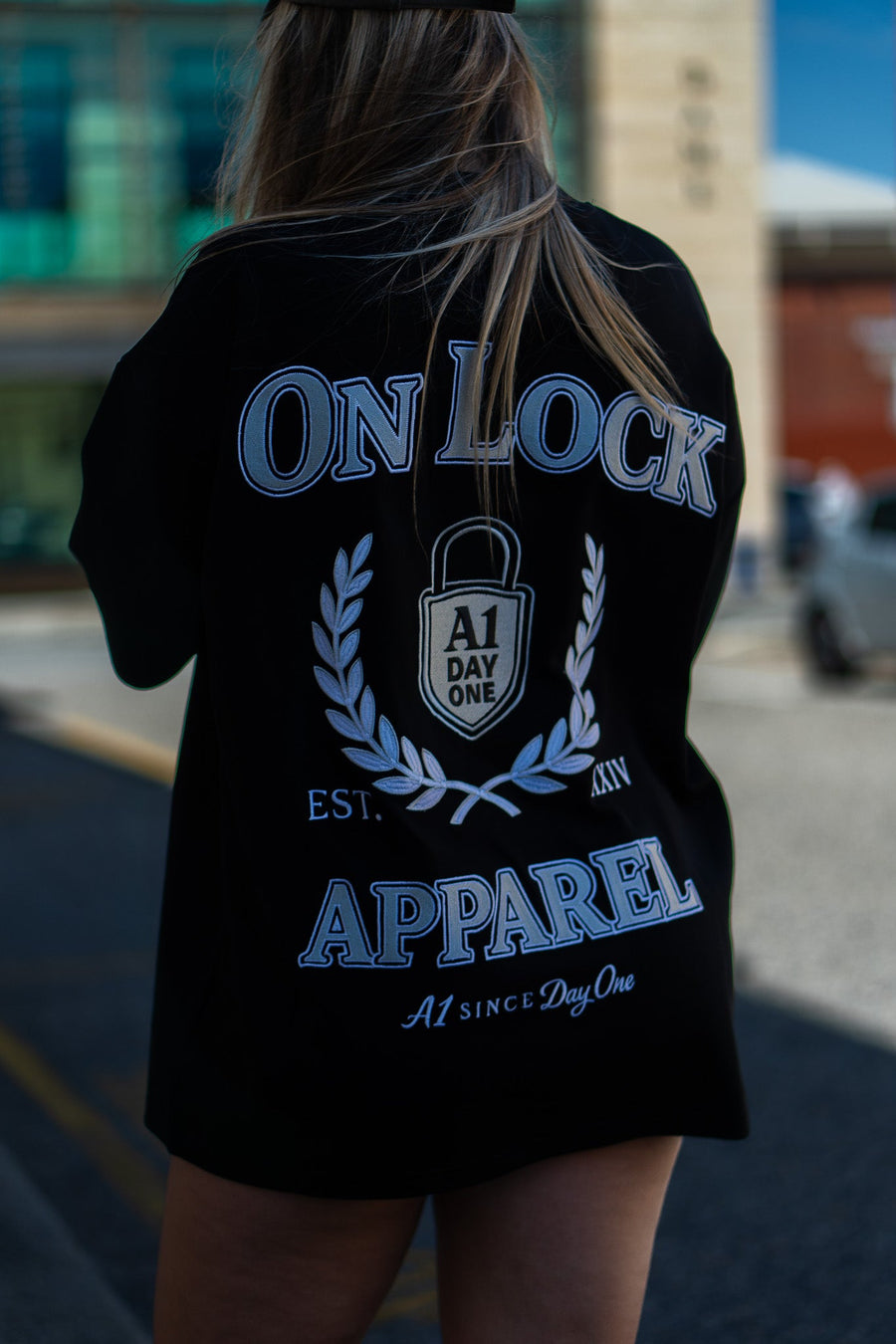 DAY ONES TEE - BLACK - TEESOn Lock Apparel