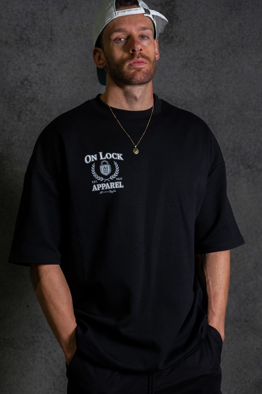 DAY ONES TEE - BLACK - TEESOn Lock Apparel
