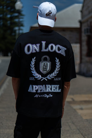 DAY ONES TEE - BLACK - TEESOn Lock Apparel