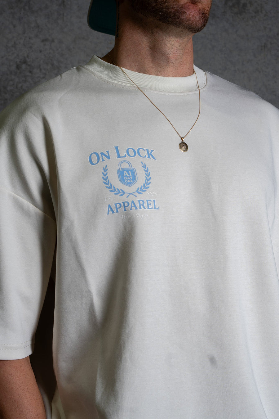 DAY ONES TEE - CREAM - TEESOn Lock Apparel