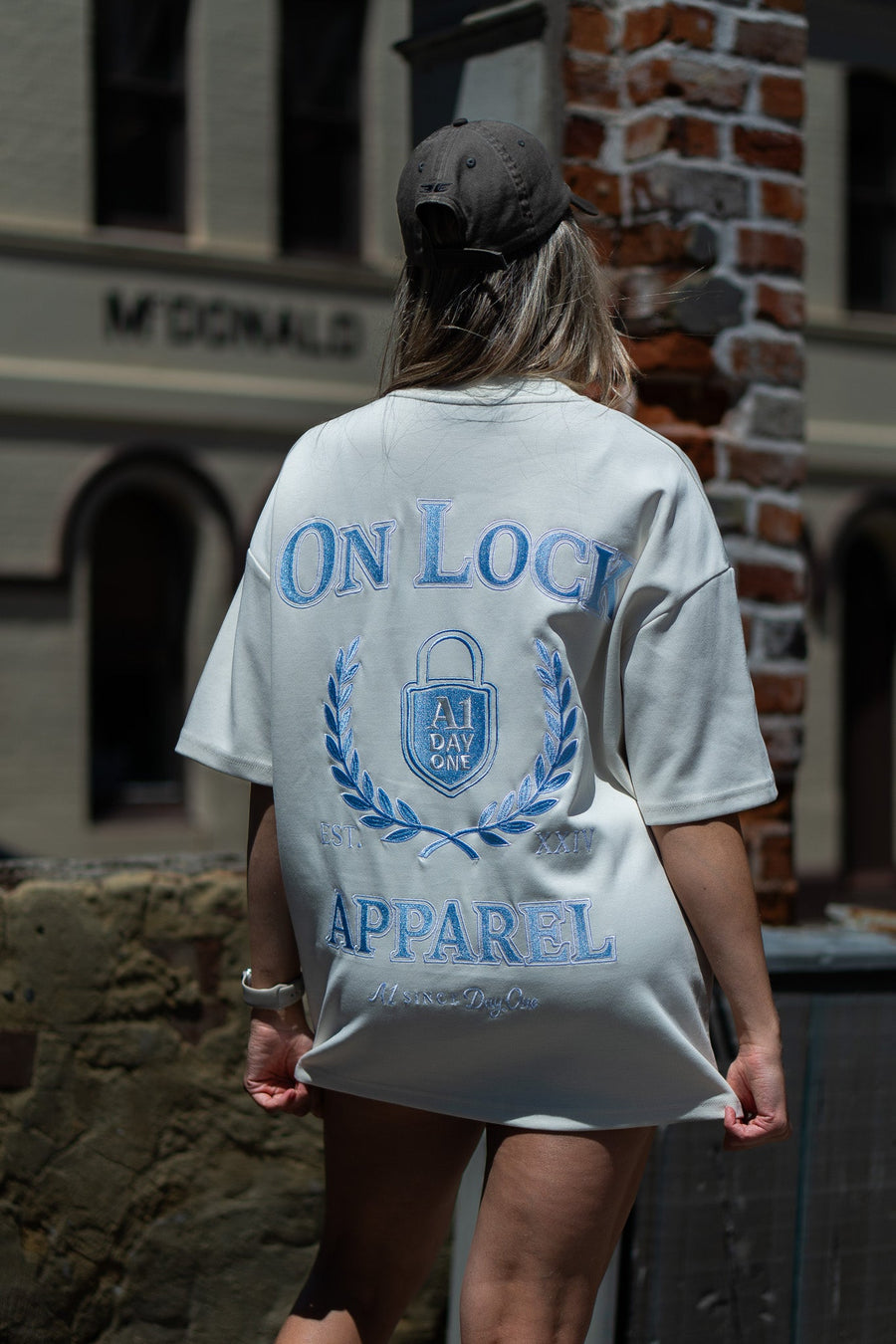DAY ONES TEE - CREAM - TEESOn Lock Apparel