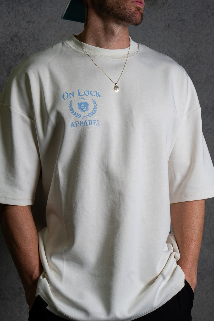 DAY ONES TEE - CREAM - TEESOn Lock Apparel