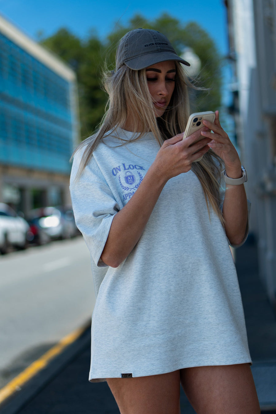 DAY ONES TEE - HEATHER GREY - TEESOn Lock Apparel