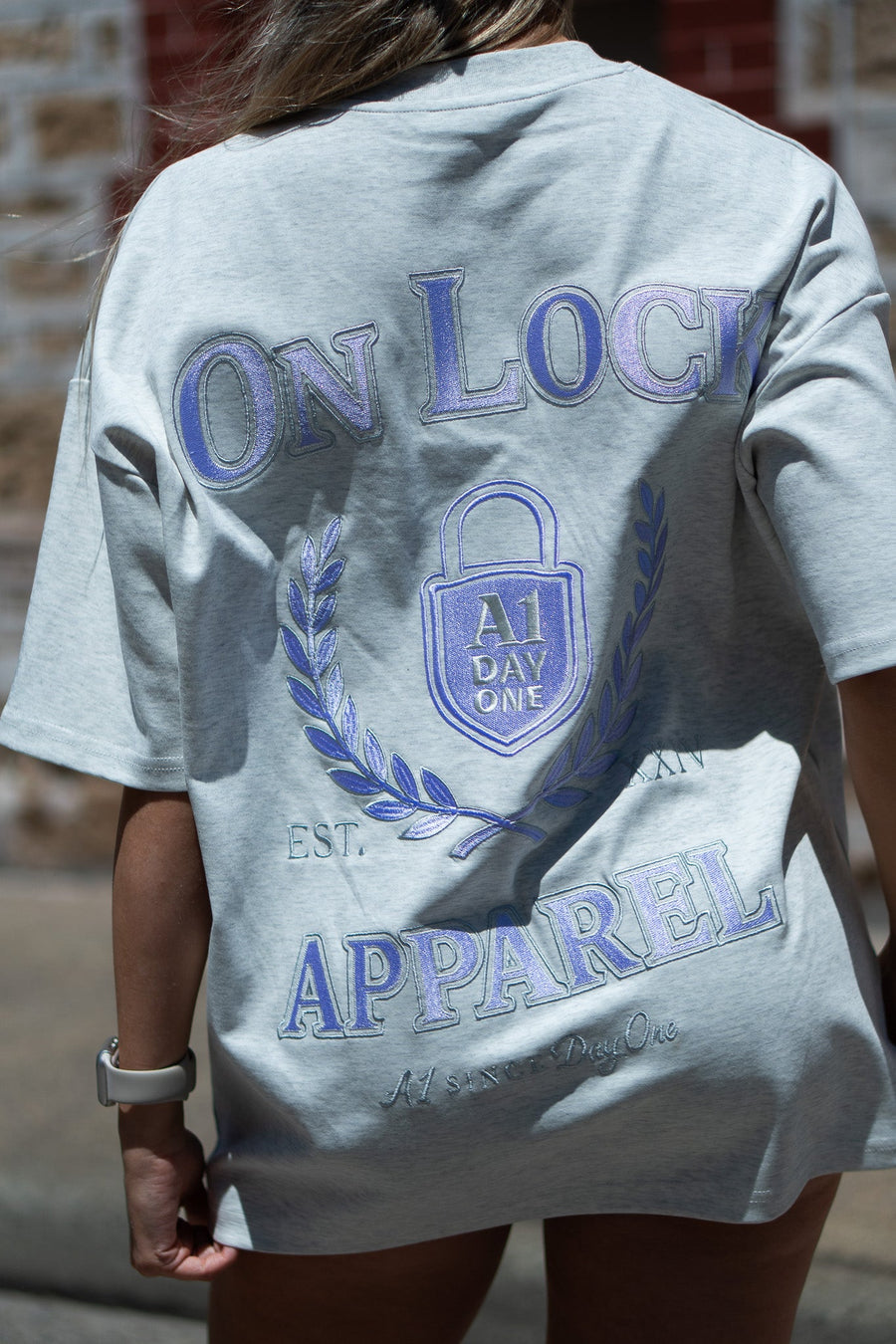 DAY ONES TEE - HEATHER GREY - TEESOn Lock Apparel