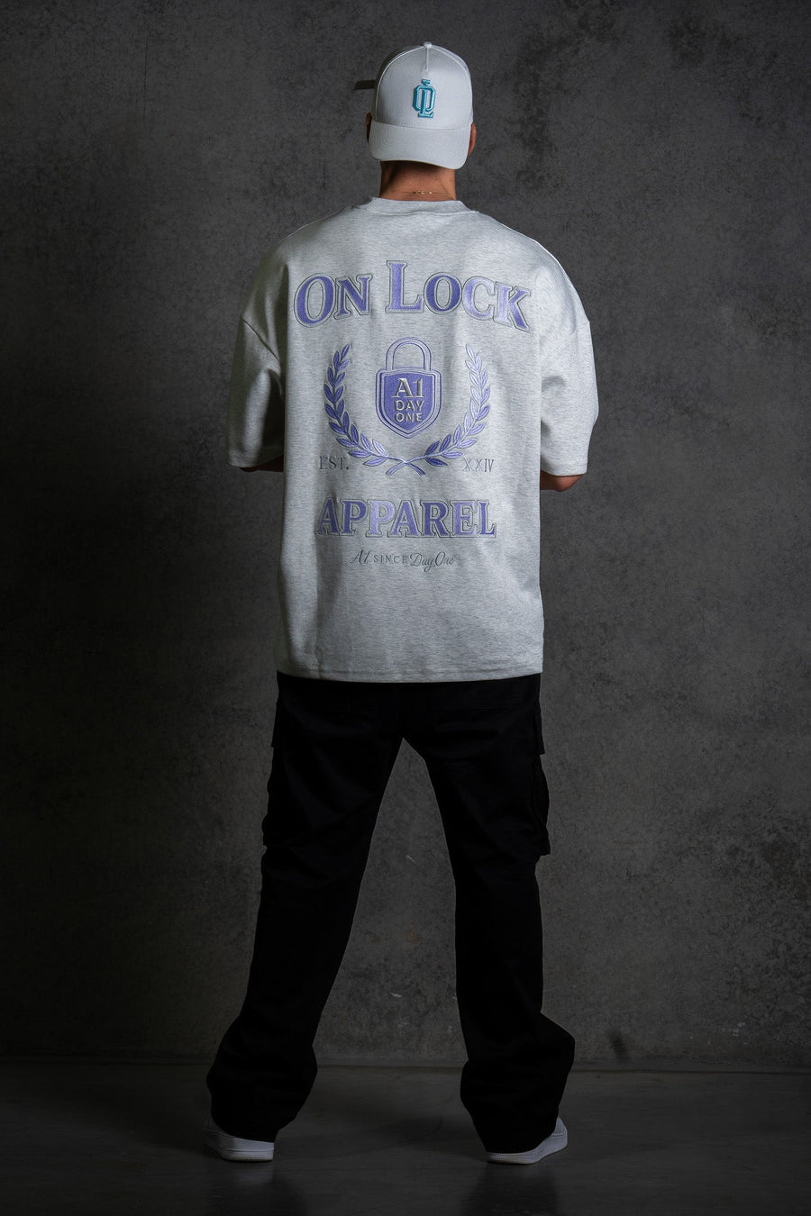 DAY ONES TEE - HEATHER GREY - TEESOn Lock Apparel