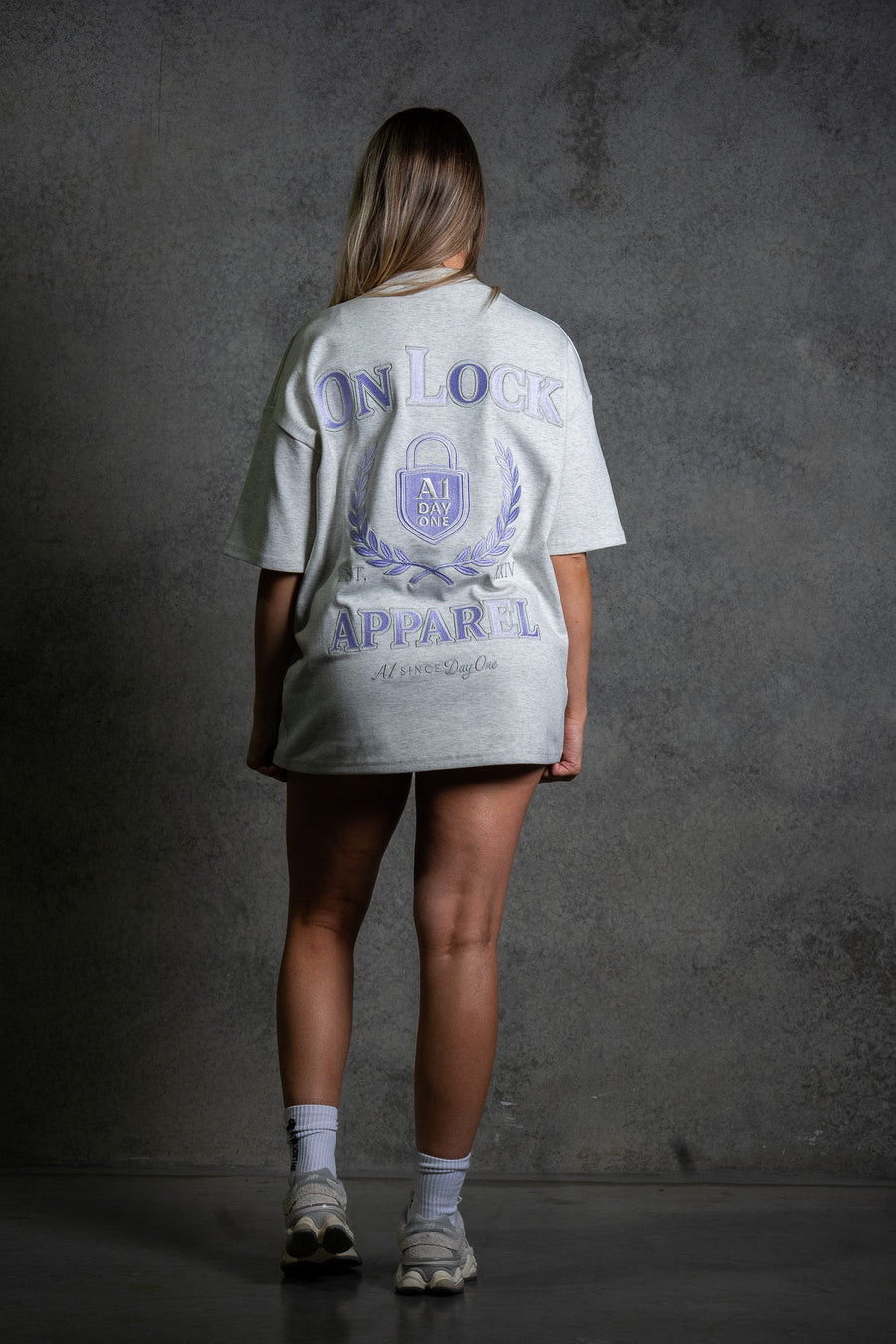 DAY ONES TEE - HEATHER GREY - TEESOn Lock Apparel