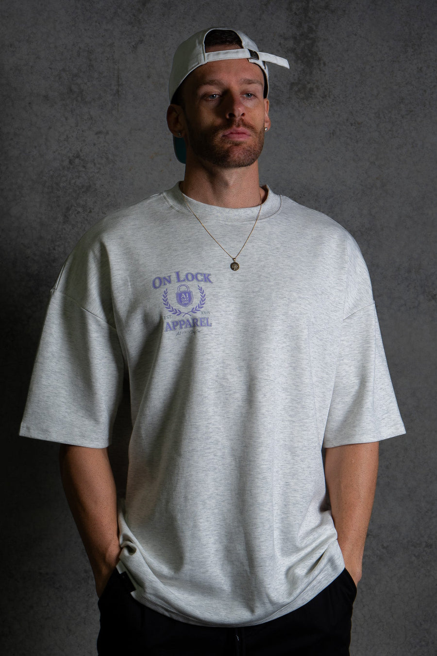 DAY ONES TEE - HEATHER GREY - TEESOn Lock Apparel