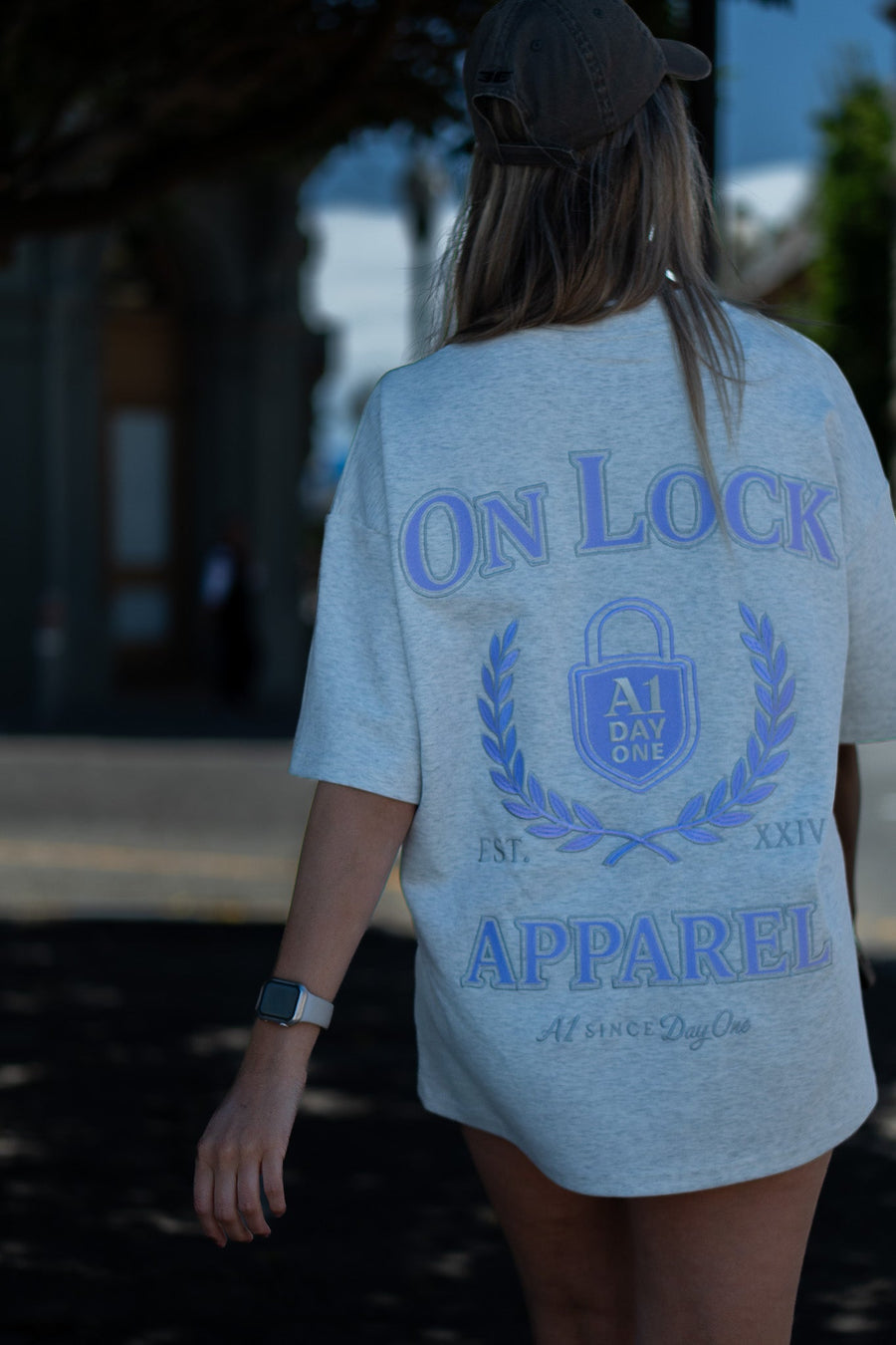 DAY ONES TEE - HEATHER GREY - TEESOn Lock Apparel