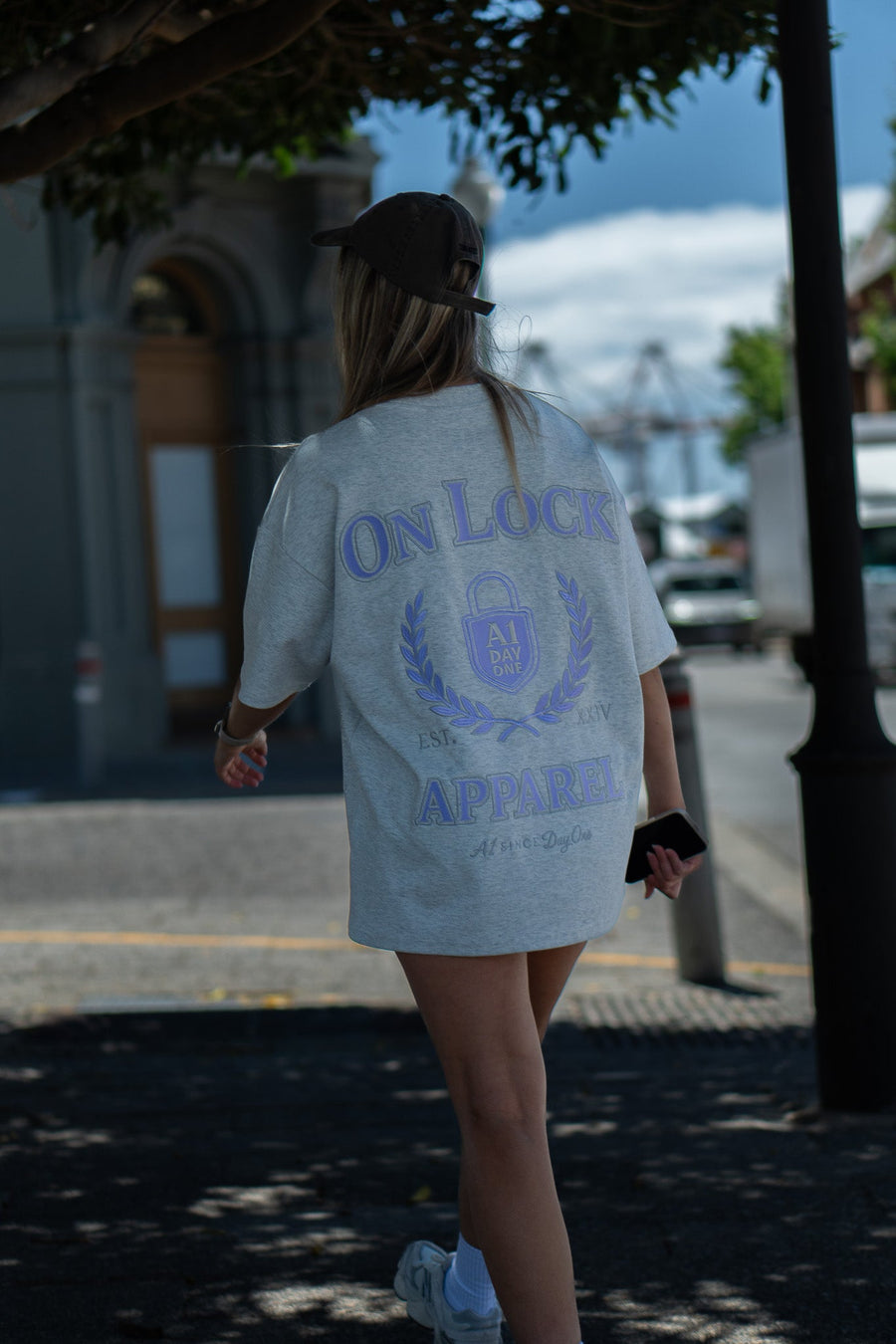 DAY ONES TEE - HEATHER GREY - TEESOn Lock Apparel