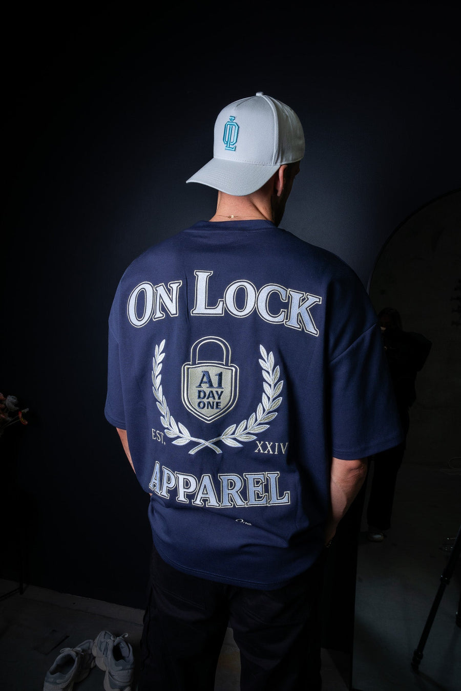 DAY ONES TEE - NAVY - TEESOn Lock Apparel
