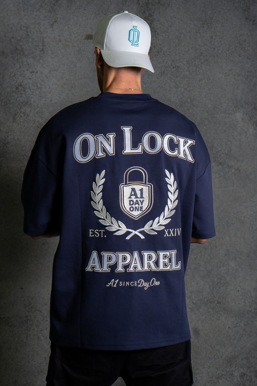 DAY ONES TEE - NAVY - TEESOn Lock Apparel