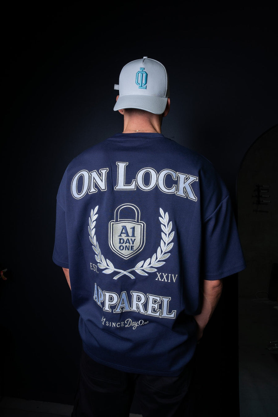 DAY ONES TEE - NAVY - TEESOn Lock Apparel