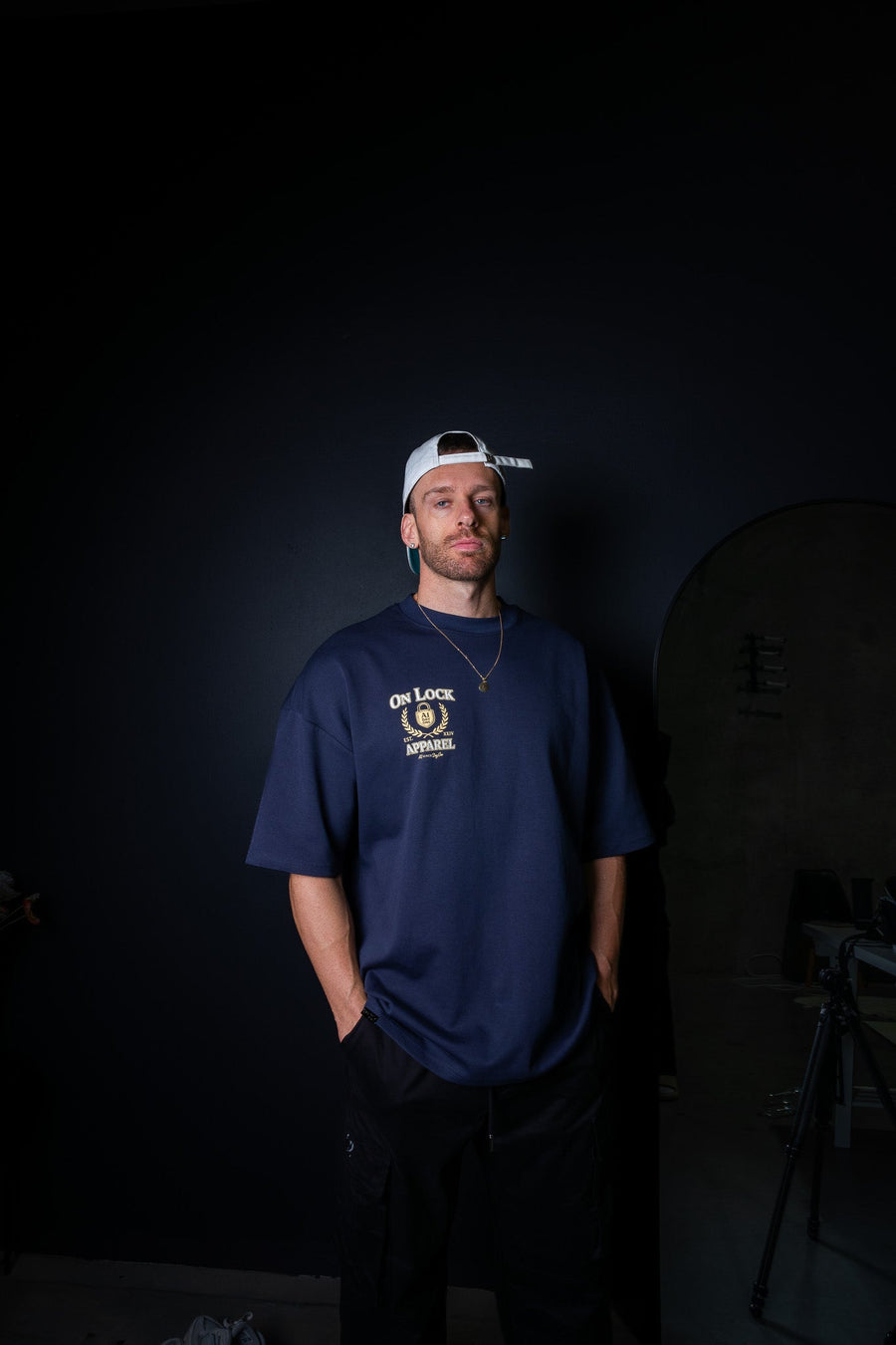 DAY ONES TEE - NAVY - TEESOn Lock Apparel