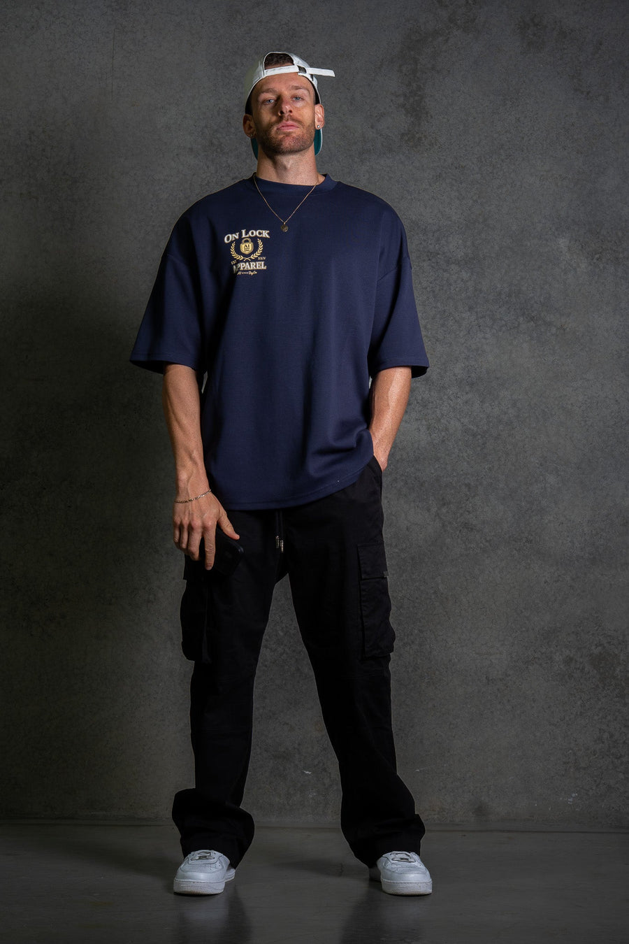 DAY ONES TEE - NAVY - TEESOn Lock Apparel