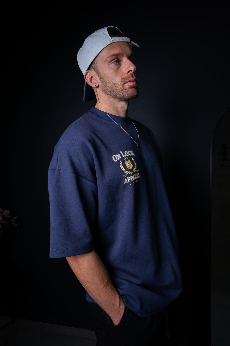 DAY ONES TEE - NAVY - TEESOn Lock Apparel