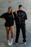 DEMAND & SUPPLY TEE - PITCH BLACK