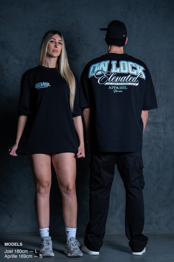 ELEVATED TEE - BLACK ft. TIFFANY