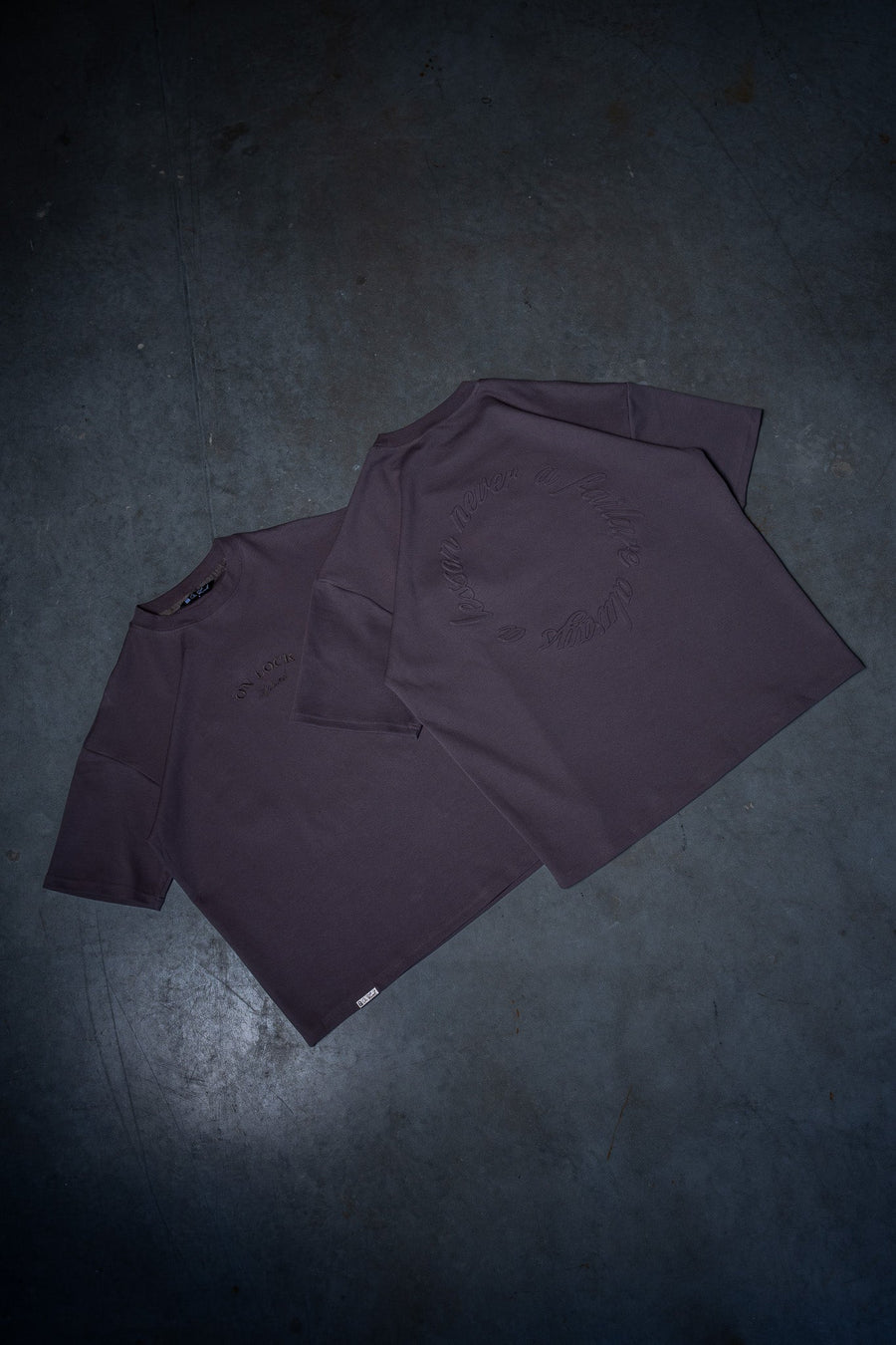 FALL & RISE TEE - DEEP TAUPE - TEESOn Lock Apparel