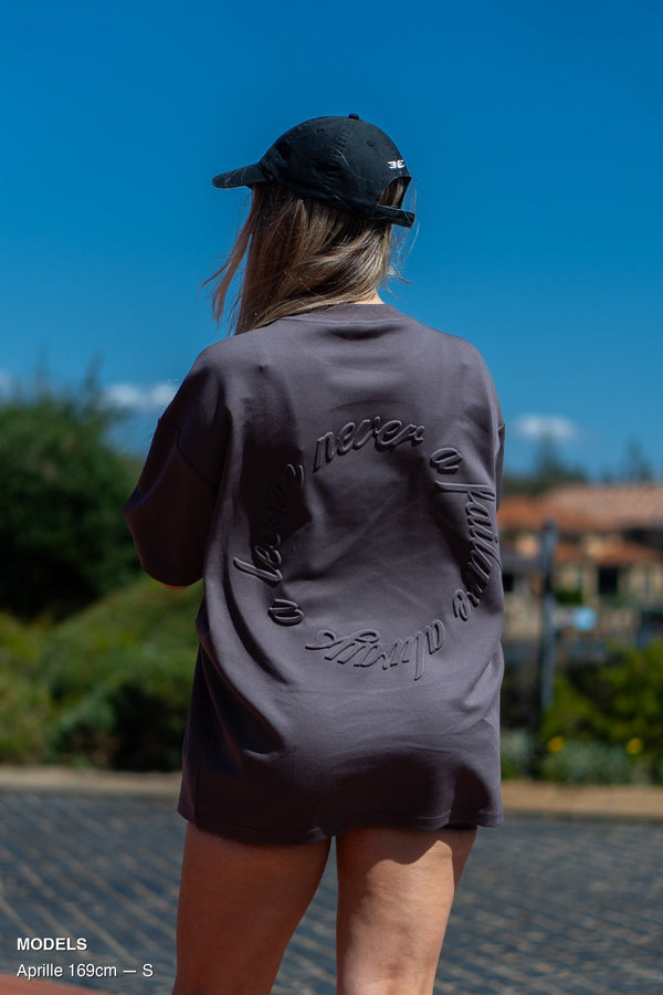 FALL & RISE TEE - DEEP TAUPE