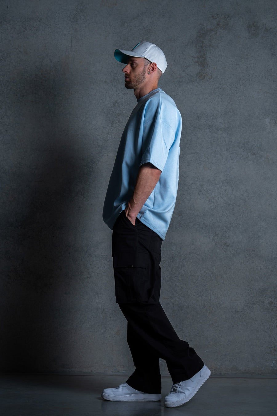 FALL & RISE TEE - LIGHT BLUE - TEESOn Lock Apparel