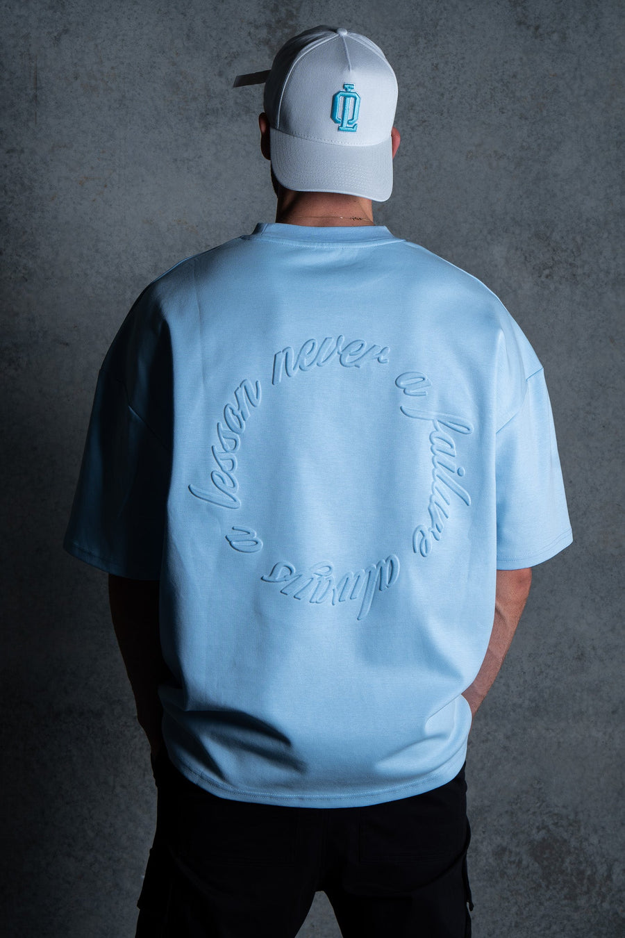 FALL & RISE TEE - LIGHT BLUE - TEESOn Lock Apparel