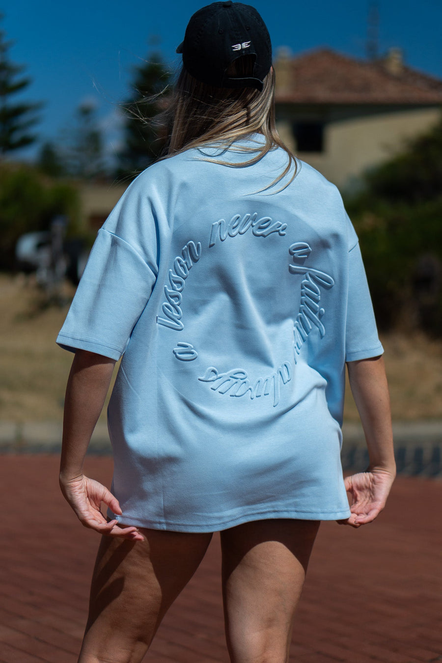 FALL & RISE TEE - LIGHT BLUE - TEESOn Lock Apparel