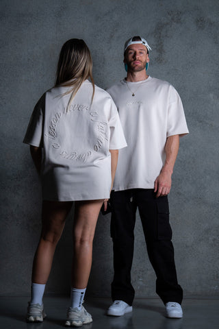 FALL & RISE TEE - OAT - TEESOn Lock Apparel