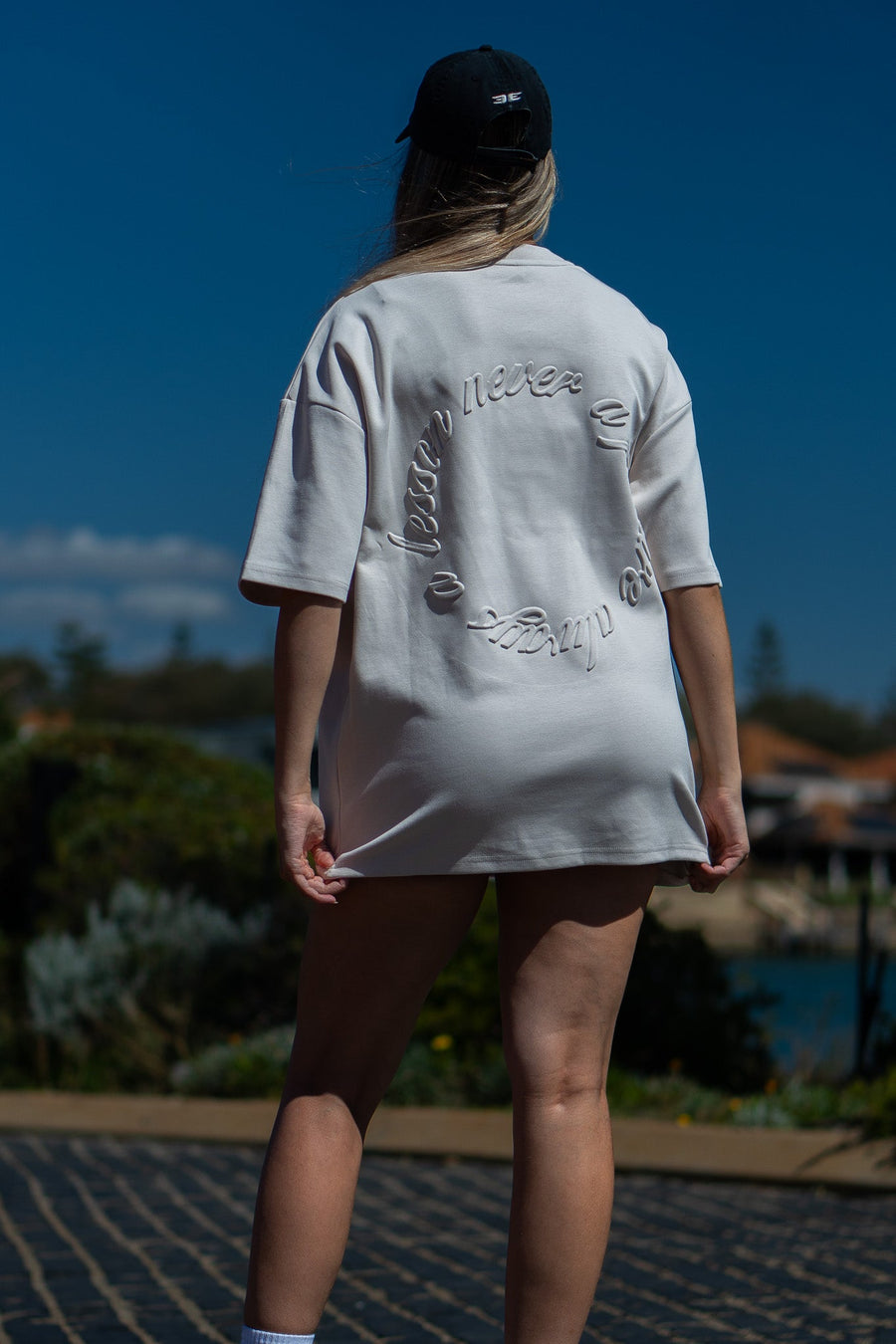 FALL & RISE TEE - OAT - TEESOn Lock Apparel
