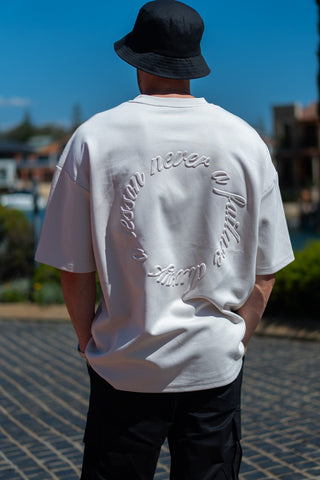 FALL & RISE TEE - OAT - TEESOn Lock Apparel