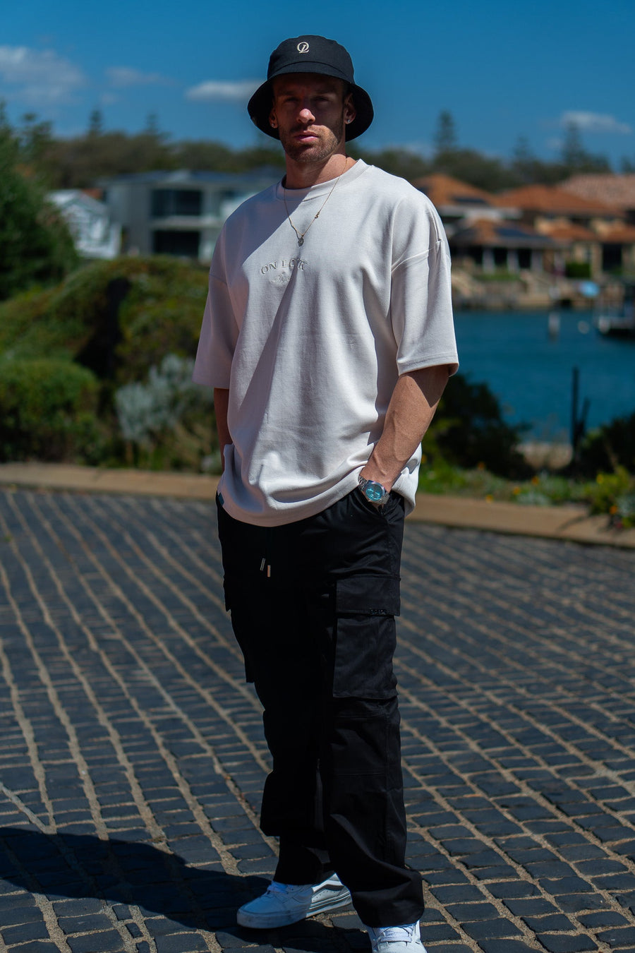 FALL & RISE TEE - OAT - TEESOn Lock Apparel