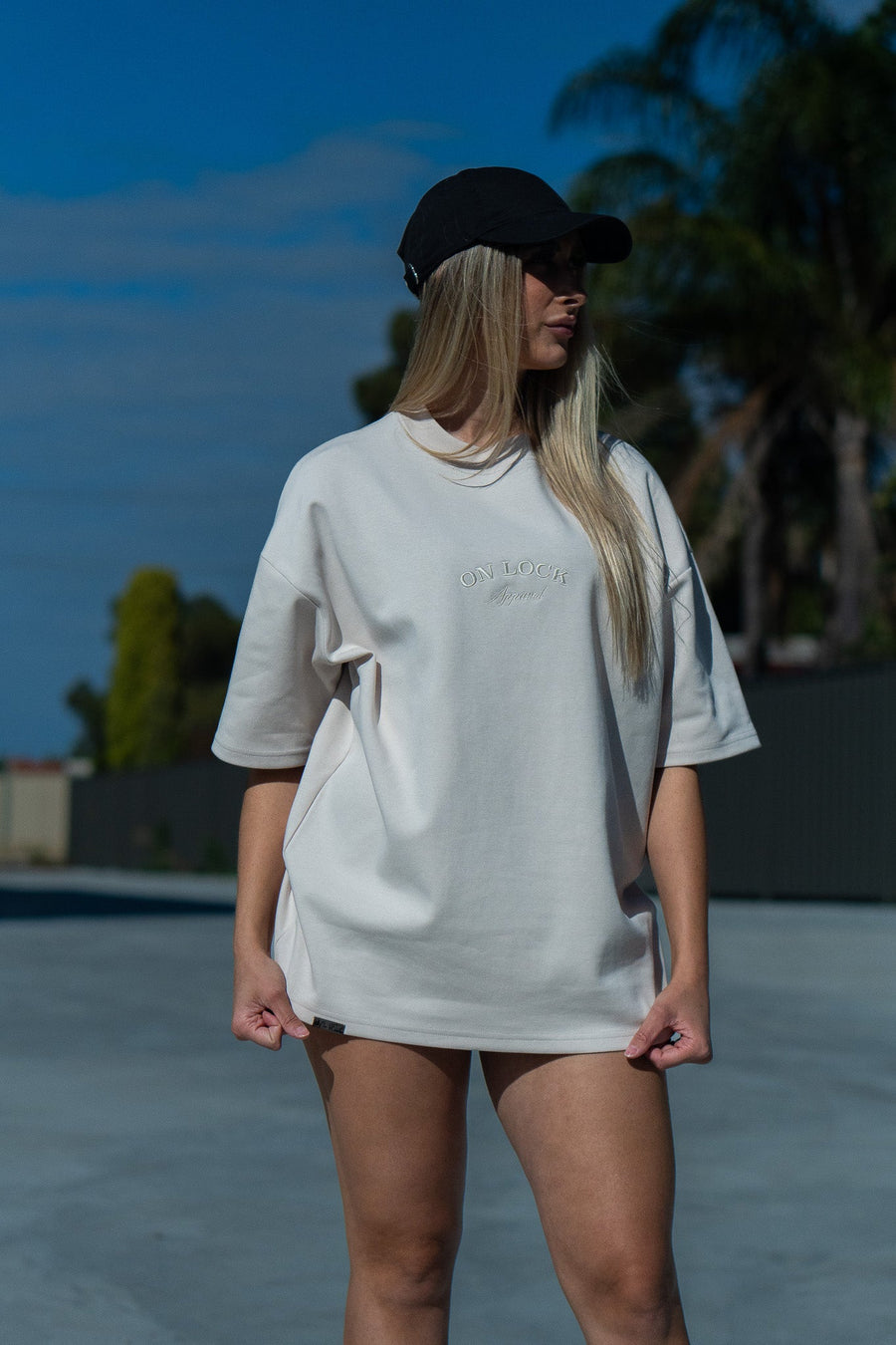 FALL & RISE TEE - OAT - TEESOn Lock Apparel35751858122449