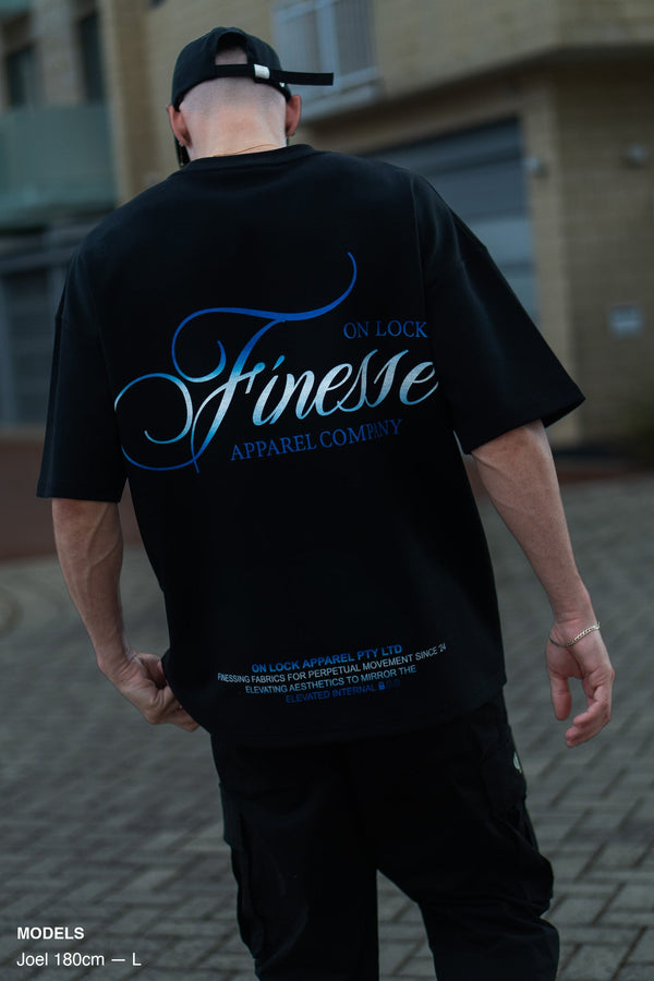 FINESSE TEE - BLACK