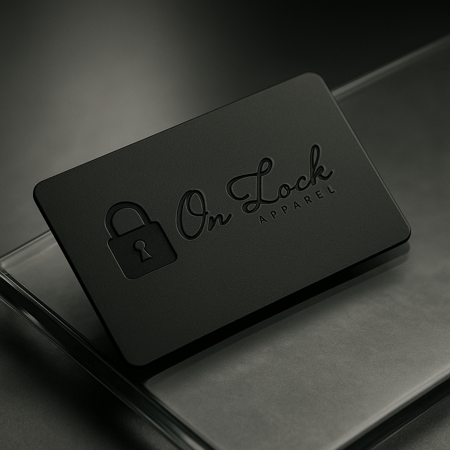 GIFT CARDS - On Lock Apparel $50.00