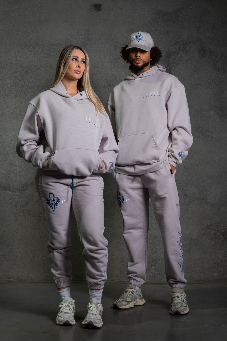 GRATEFUL HOODIE - ELUSION GREY - HOODIESOn Lock Apparel