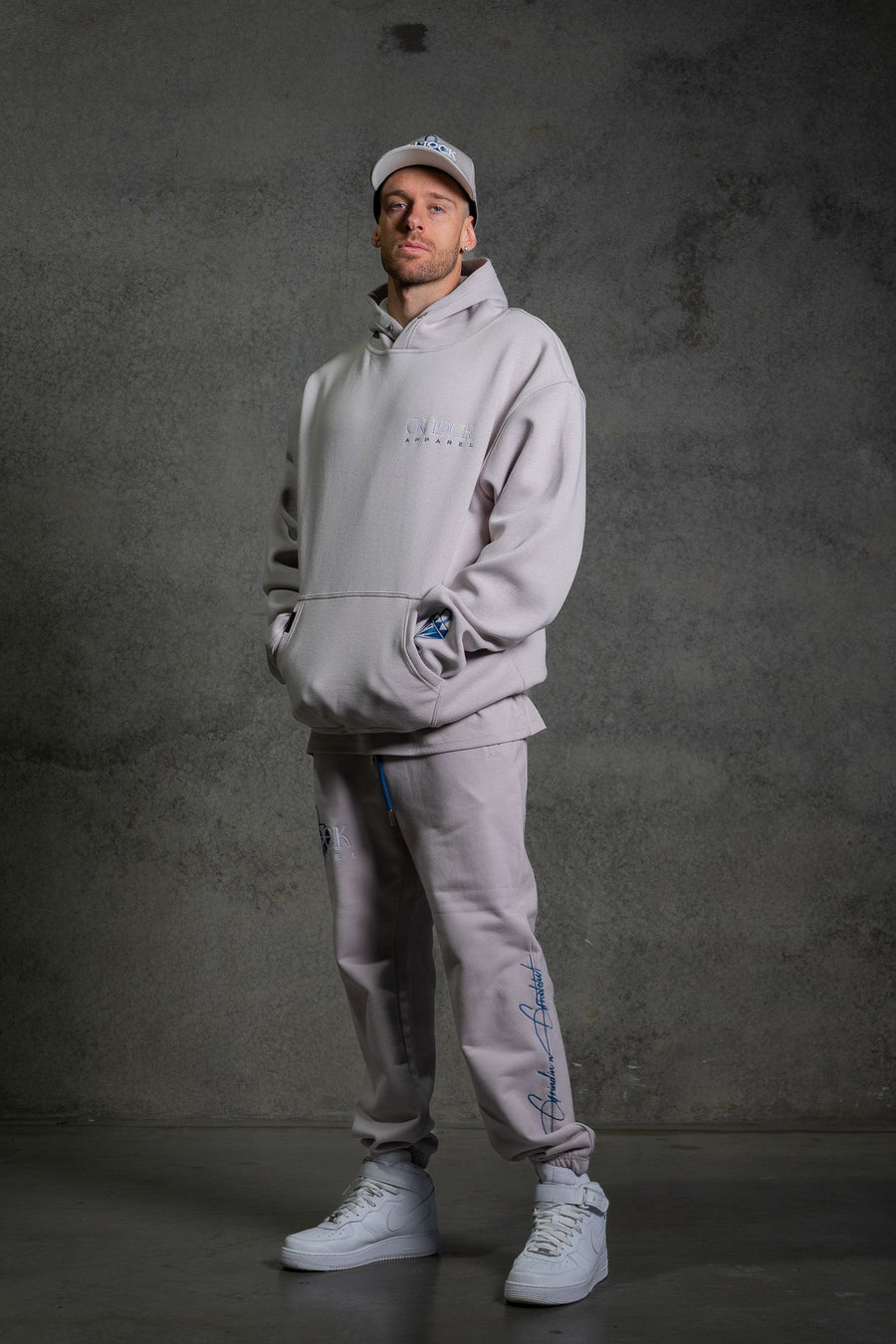 GRATEFUL HOODIE - ELUSION GREY - HOODIESOn Lock Apparel