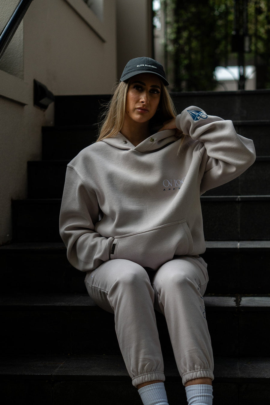 GRATEFUL HOODIE - ELUSION GREY - HOODIESOn Lock Apparel