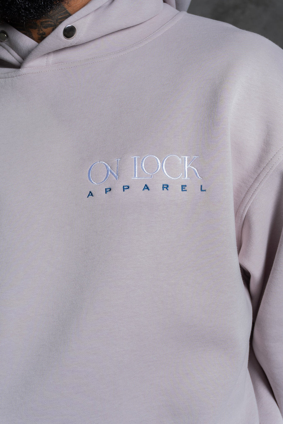 GRATEFUL HOODIE - ELUSION GREY - HOODIESOn Lock Apparel