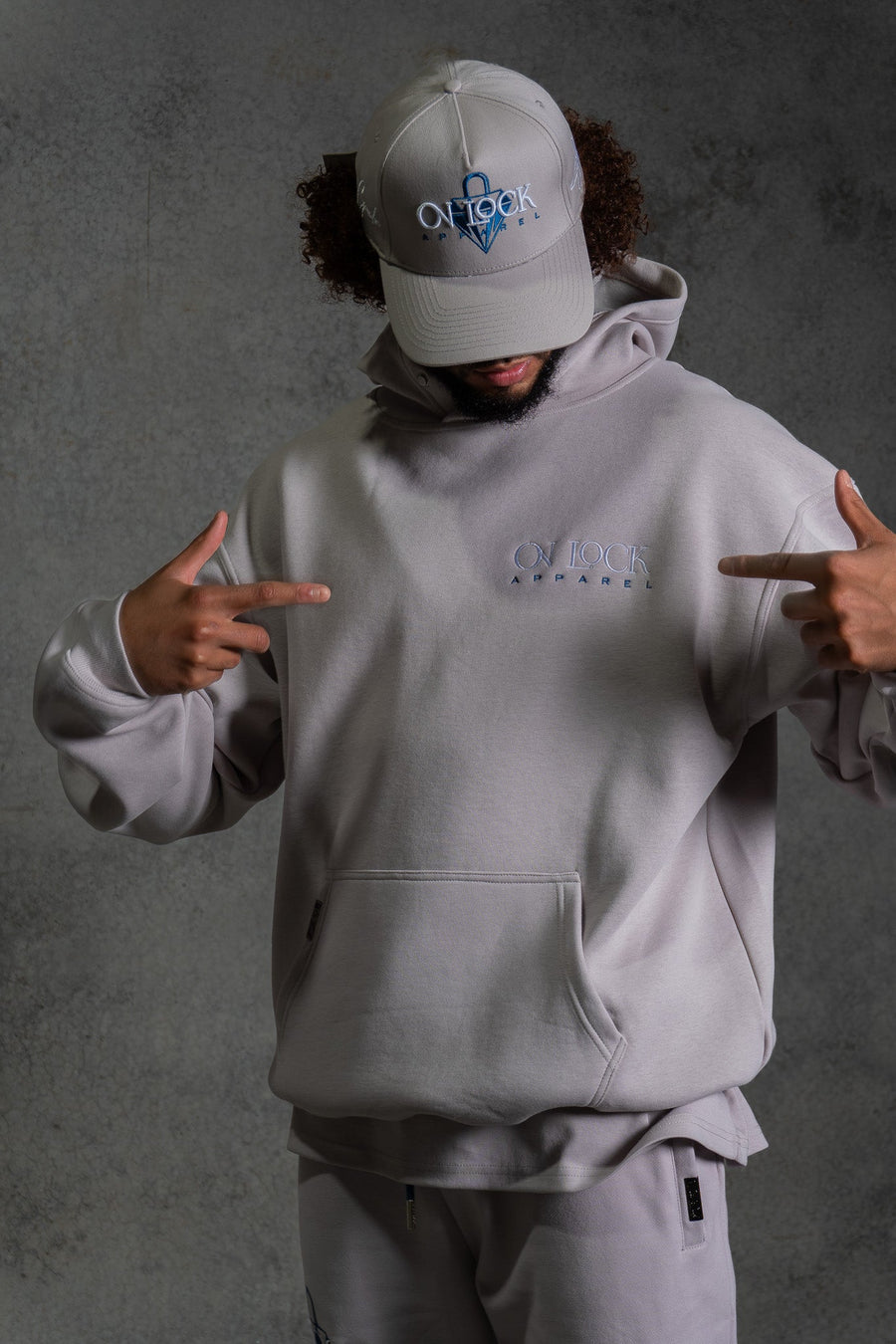 GRATEFUL HOODIE - ELUSION GREY - HOODIESOn Lock Apparel