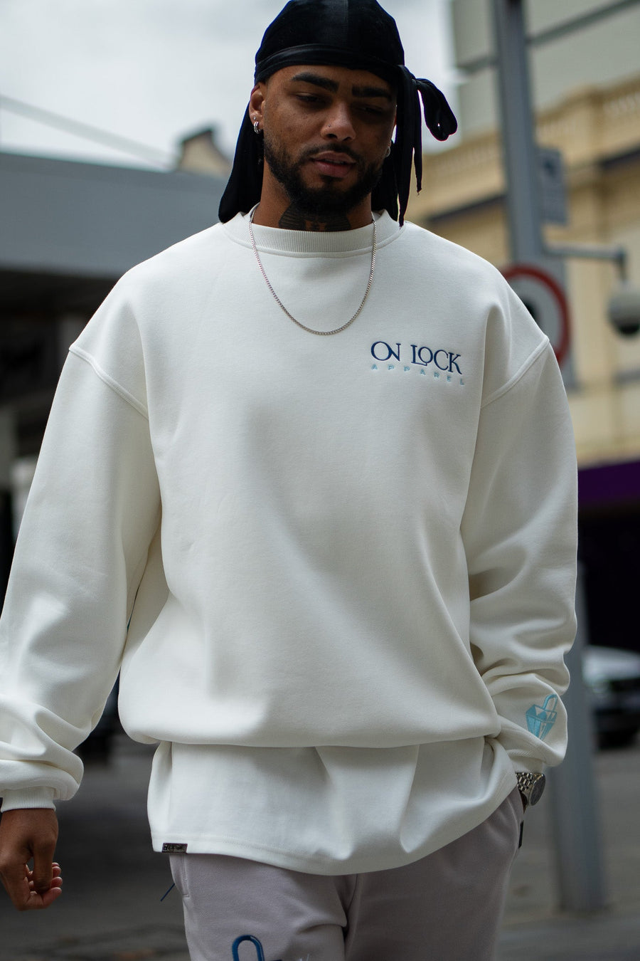 GRATEFUL PULLOVER - SOFT WHITE - PULLOVEROn Lock Apparel