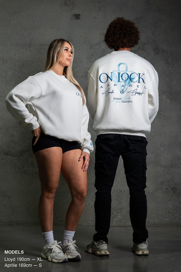 GRATEFUL PULLOVER - SOFT WHITE