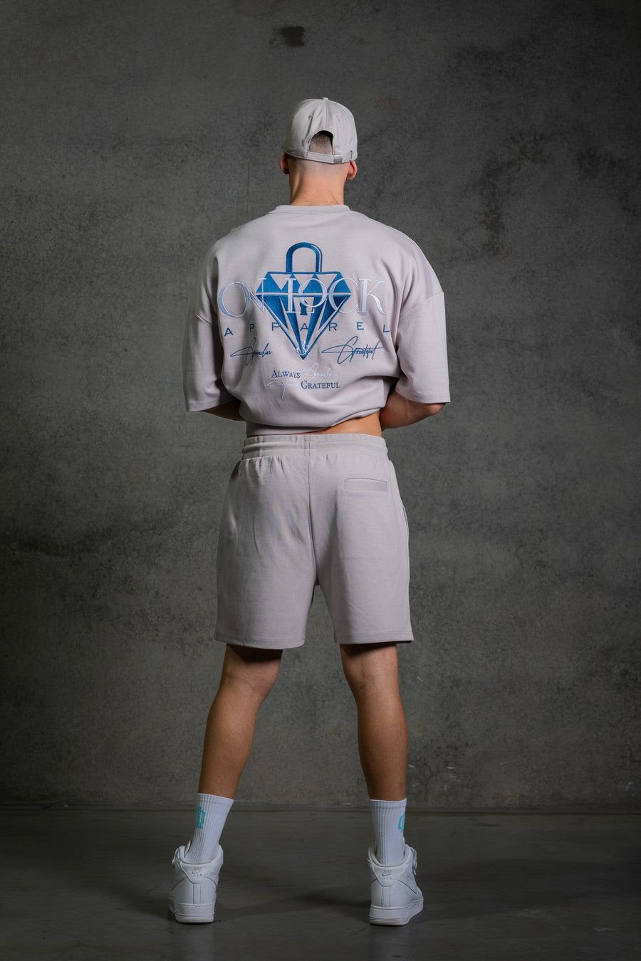 GRATEFUL SHORTS - ELUSION GREY - SHORTSOn Lock Apparel